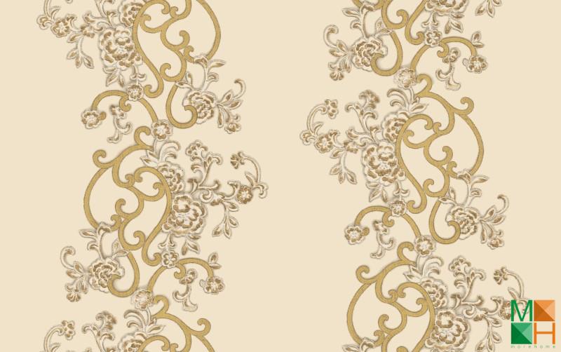 Giấy dán tường Hàn Quốc cổ điển thi công tại Hạ Đình, Thanh Xuân, Hà Nội 88133-4