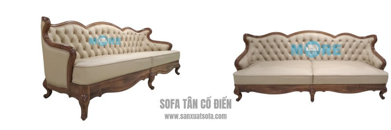 Sofa Tân cổ điển đẹp, tinh tế cho chung cư, biệt thự, nhà phố. Gợi ý các mẫu bố trí phòng khách sang trọng