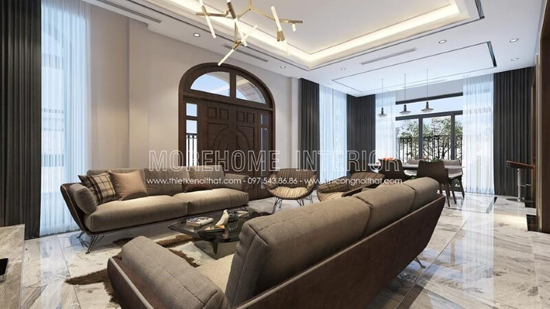 Tư vấn mẫu thiết kế phòng khách đẳng cấp