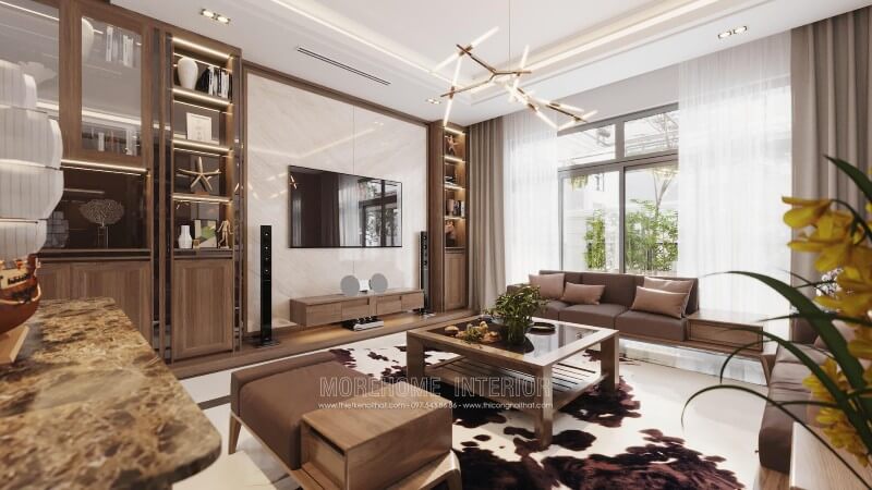 Tư vấn mẫu thiết kế phòng khách đẳng cấp
