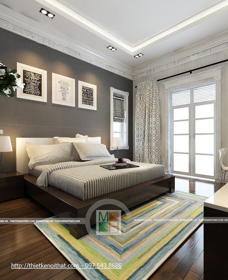 Hình ảnh mẫu thiết kế nội thất phòng ngủ biệt thự hiện đại, sang trọng Hình ảnh mẫu thiết kế nội thất phòng ngủ biệt thự hiện đại, sang trọng