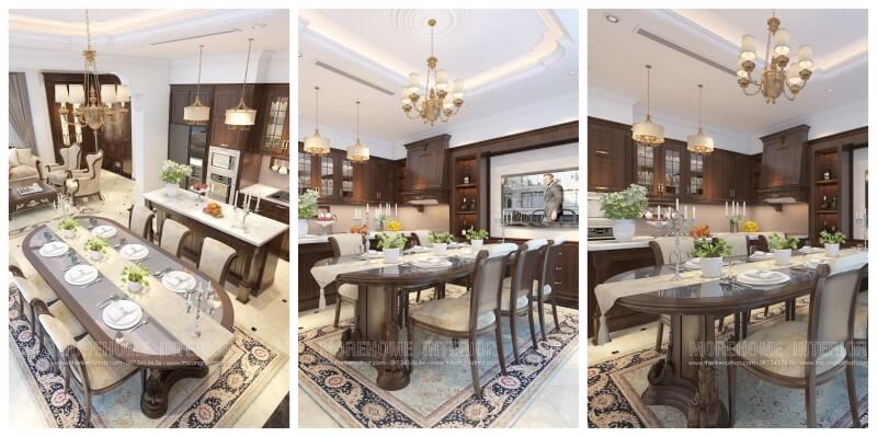Với kinh nghiệm thiết kế và sản xuất trên 10 năm, Morehome tự tin mang đến cho khách hàng những dòng sản phẩm bàn ghế ăn gỗ óc chó đẹp, chất lượng uy tín thiết kế chung cư