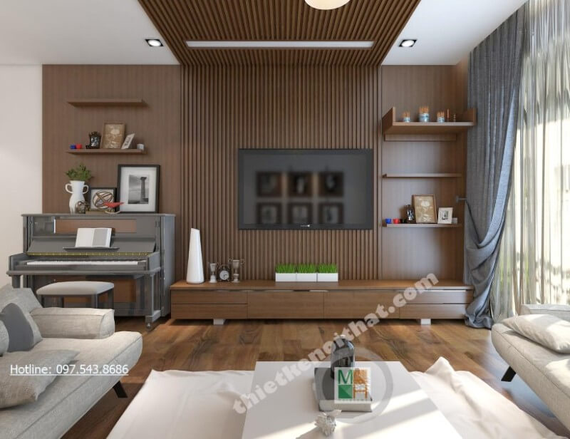 Thiết kế phòng khách chung cư trẻ trung, hiện đại và sang trọng Danh sách các cách bố trí phòng khách chung cư nhỏ sang trọng