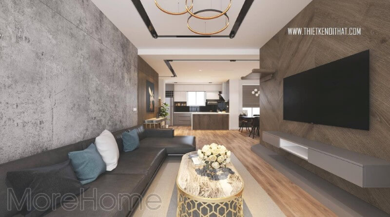 Sofa chữ L bọc da cao cấp mang đến sự sang trọng và ấn tượng cho không gian phòng khách Tổng hợp các mẫu thiết kế sofa phòng khách đẹp ấn tượng