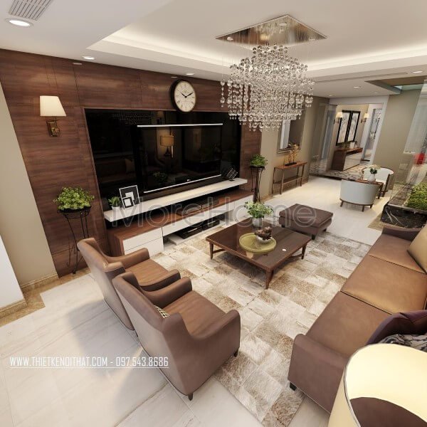 Thiết kế nội thất phòng khách với nội thất gỗ hiện đại đẹp độc đáo Nội thất phòng khách hiện đại gỗ tự nhiên cao cấp và sang trọng