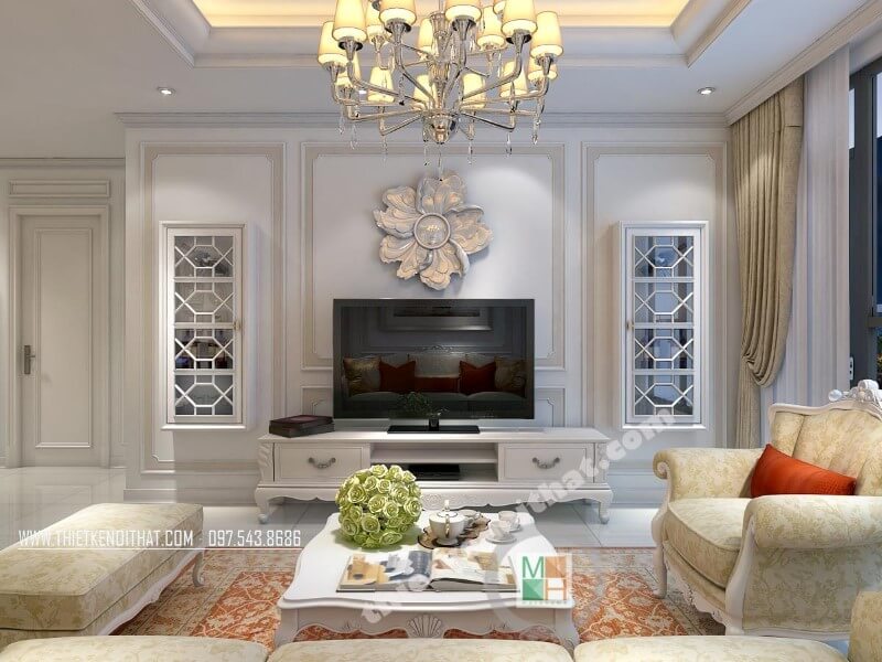 Lựa chọn kệ ti vi gỗ tự nhiên luôn được nhiều khách hàng lựa chọn Mẫu kệ ti vi phòng khách chung cư bằng gỗ đẹp, ấn tượng