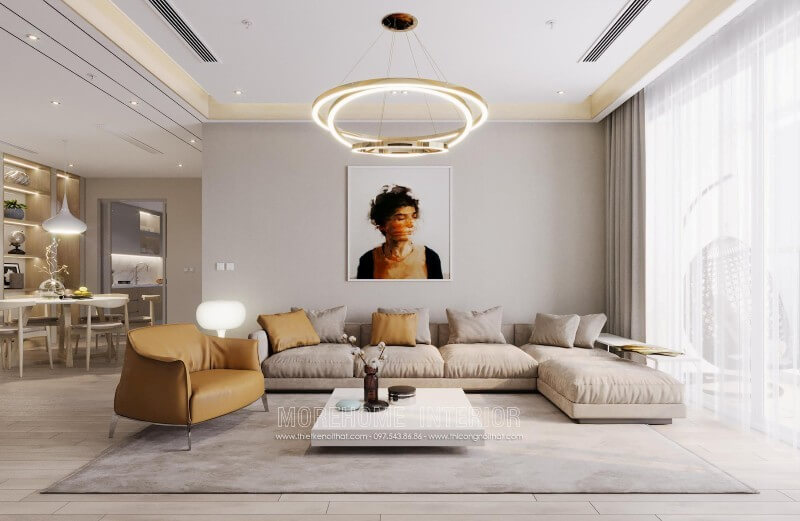 Sofa phòng khách chung cư bọc vải đẹp mắt Những mẫu thiết kế sofa phòng khách hiện đại nhất