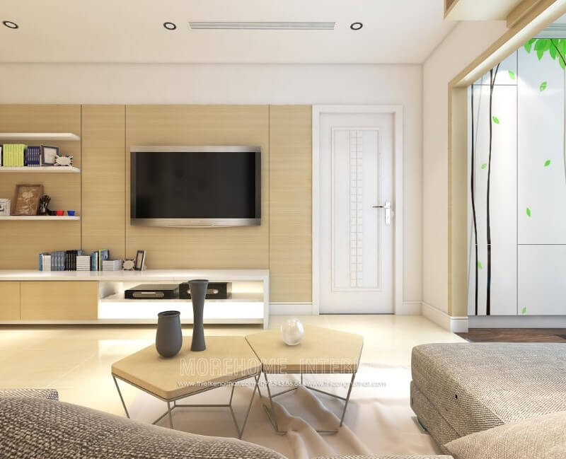 Bàn trà MH-HD047 phong cách hiện đại trang trí phòng khách chung cư độc đáo Các ý tưởng thiết kế bàn trà phòng khách đẹp độc đáo
