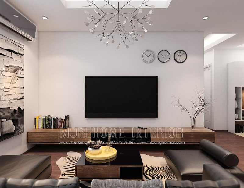 Bàn trà MH-HD048 gỗ tự nhiên kết hợp mặt kính trang trí phòng khách chung cư nhỏ gọn Các ý tưởng thiết kế bàn trà phòng khách đẹp độc đáo