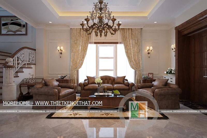 Điểm danh những mẫu thiết kế sofa phòng khách tiện nghi