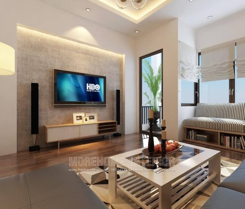 Mẫu bàn trà phòng khách đẹp, sang trọng