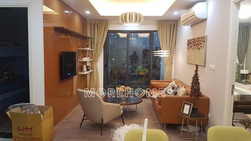 Sản phẩm hình ảnh thi công nội thất phòng khách chung cư imperia sky garden phong cách hiện đại tại hà nội Thi công nội thất phòng khách chung cư đẹp, tiện nghi và hiện đại