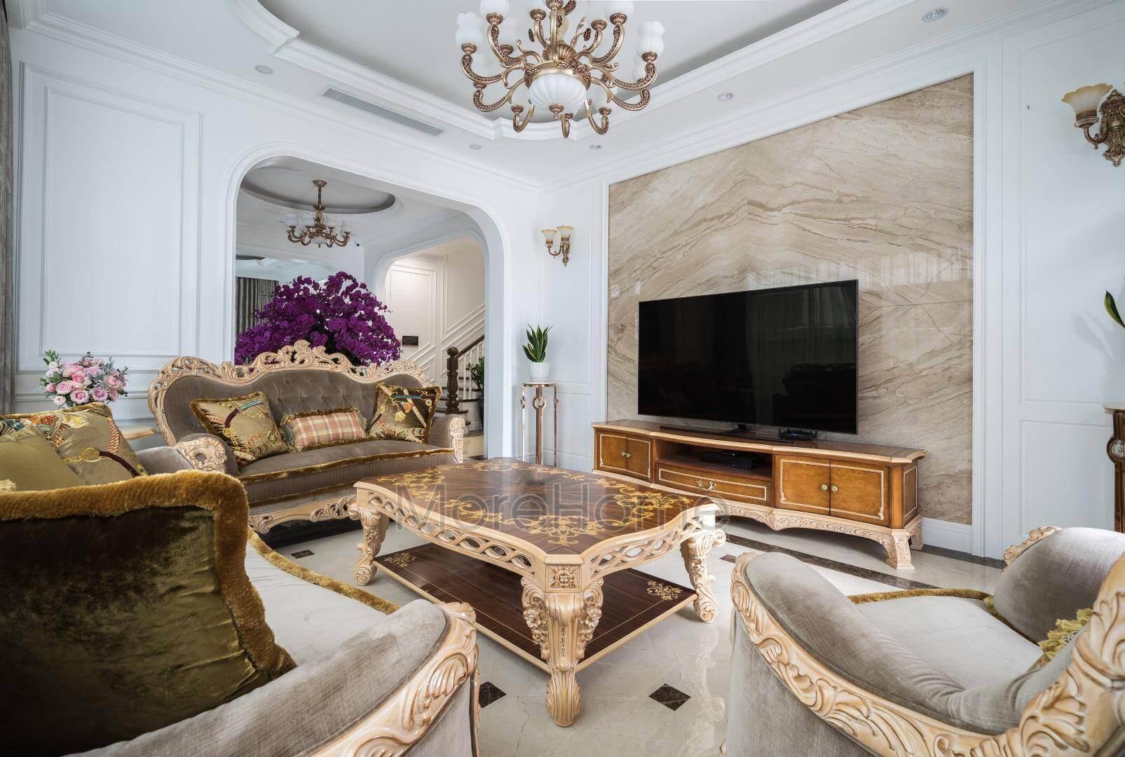 thiết kế nội thất phòng khách