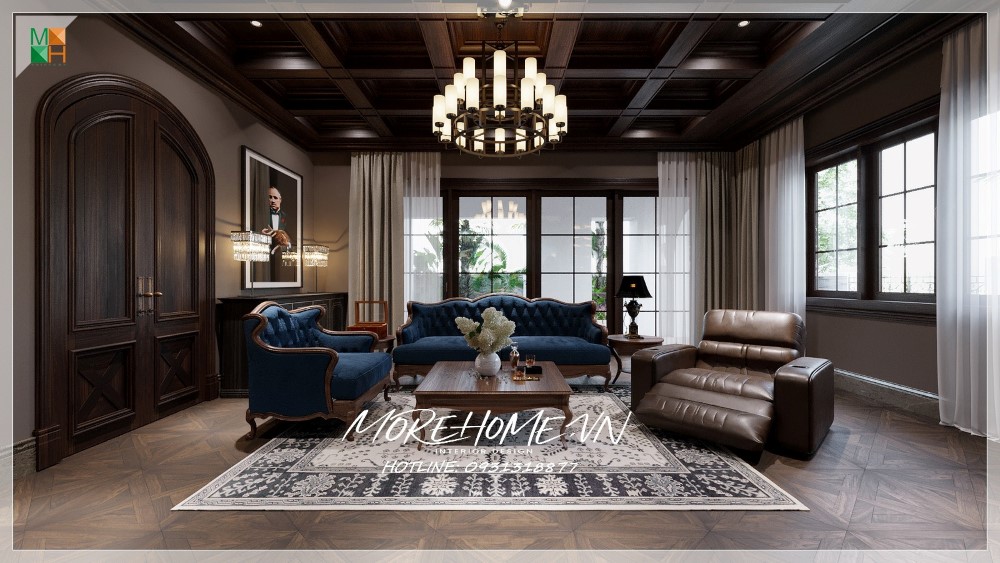 Sofa gỗ phòng khách