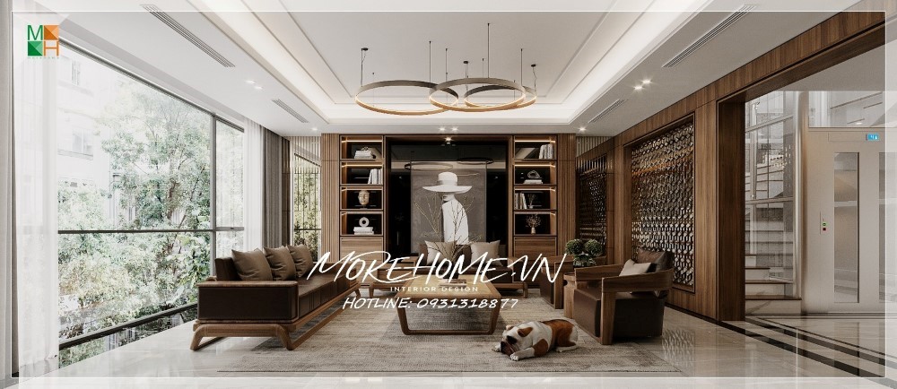 Sofa gỗ hiện đại