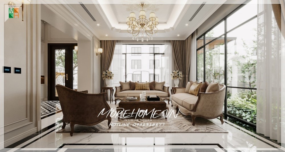 Sofa gỗ phòng khách