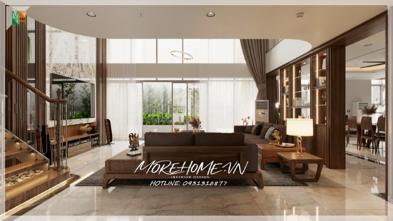 Sofa gỗ hiện đại