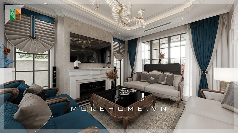 Sofa gỗ phòng khách