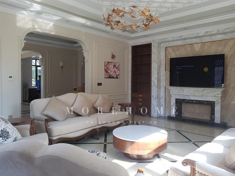 Sofa gỗ phòng khách