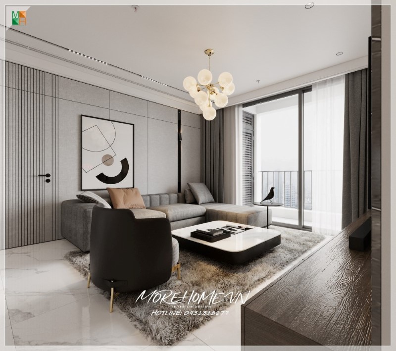 Sofa chân sắt