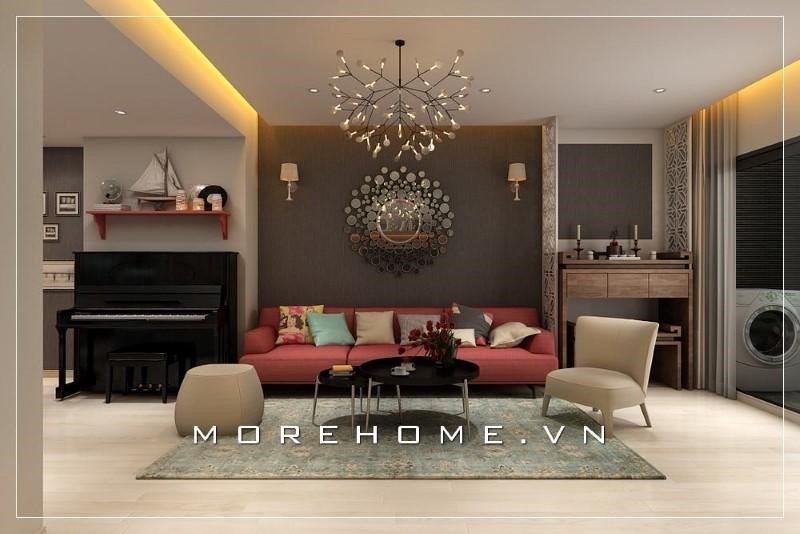 Sofa chân sắt