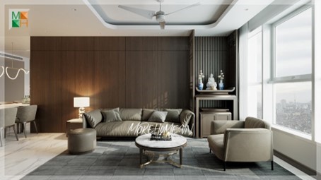 Sofa chân sắt