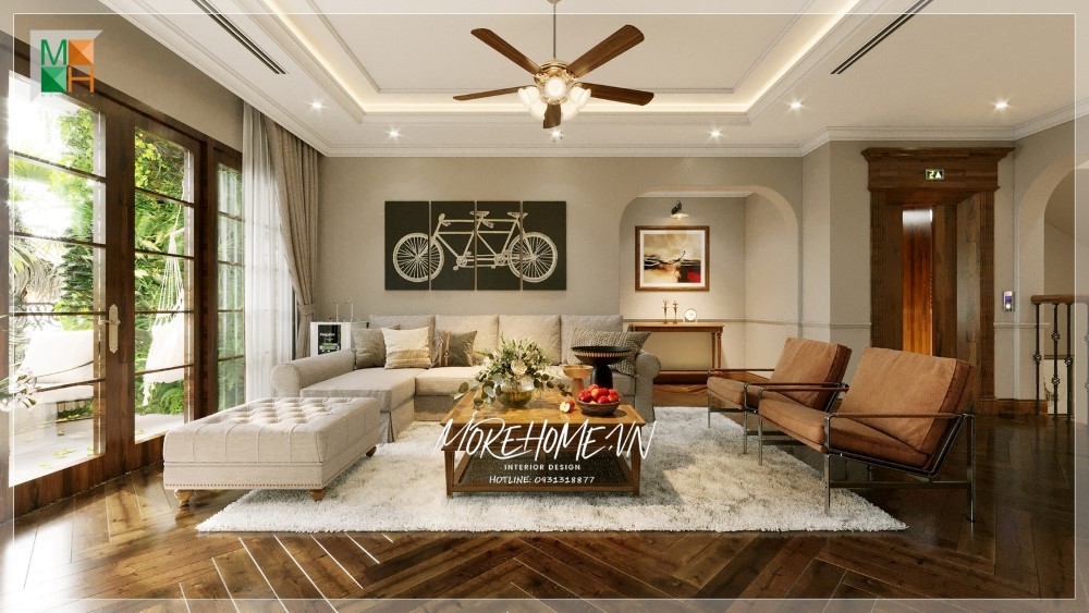 Ý tưởng trang trí phòng khách đẹp, đơn giản
